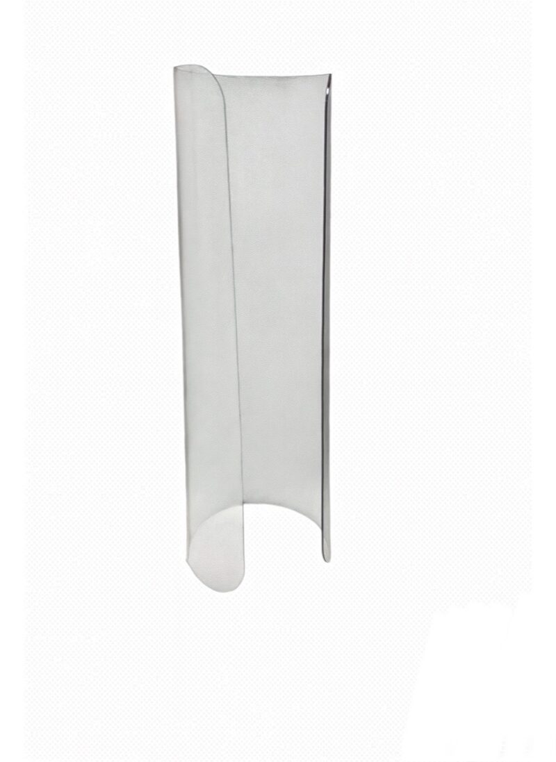 Horma calzado transparente. Especial botas. Alto 35 cm