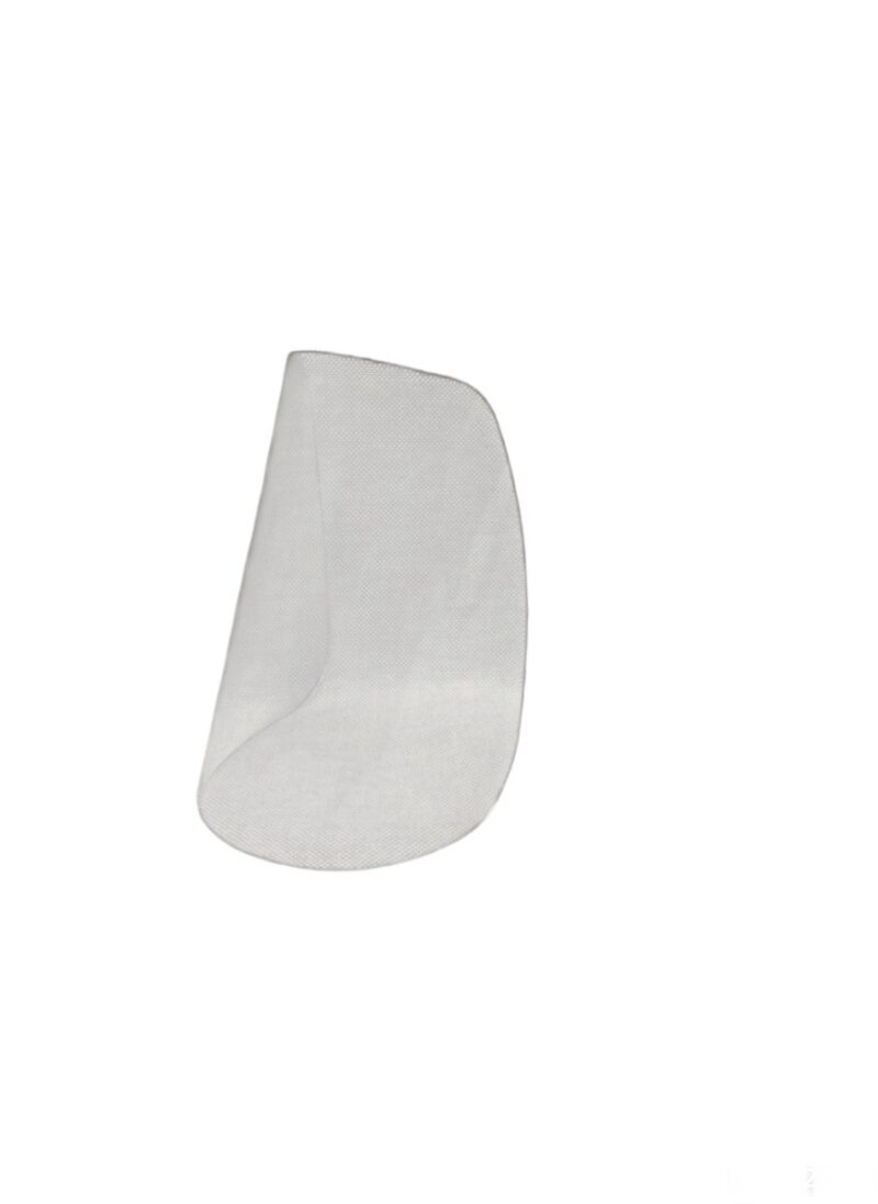 Horma calzado corto transparente. Alto 12 cm.