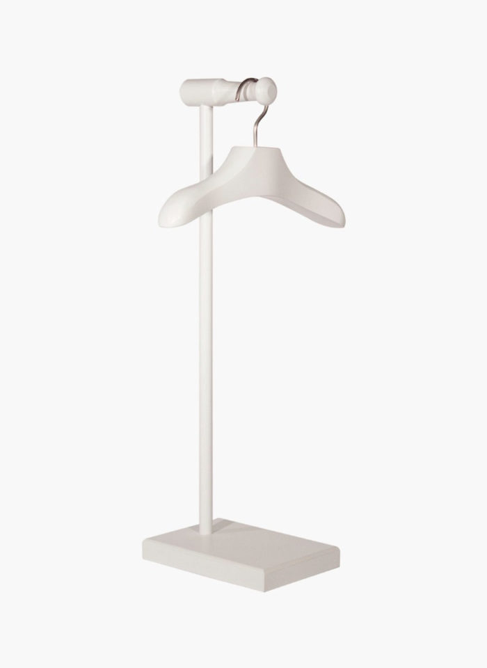 Expositor percha infantil, 42cm alto, madera color blanco - Imagen 2