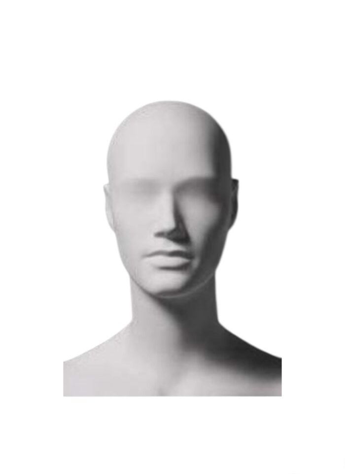 Maniquí de hombre Dakar, posición 03-E5, mano a cintura. Blanco mate - Imagen 3